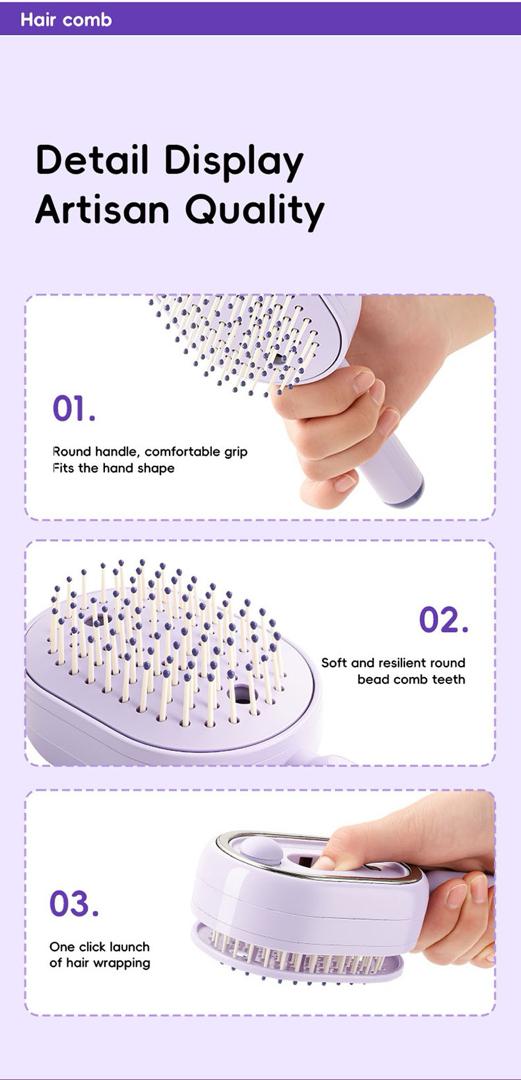 MistGlow™ 3-in-1 Hair Brush